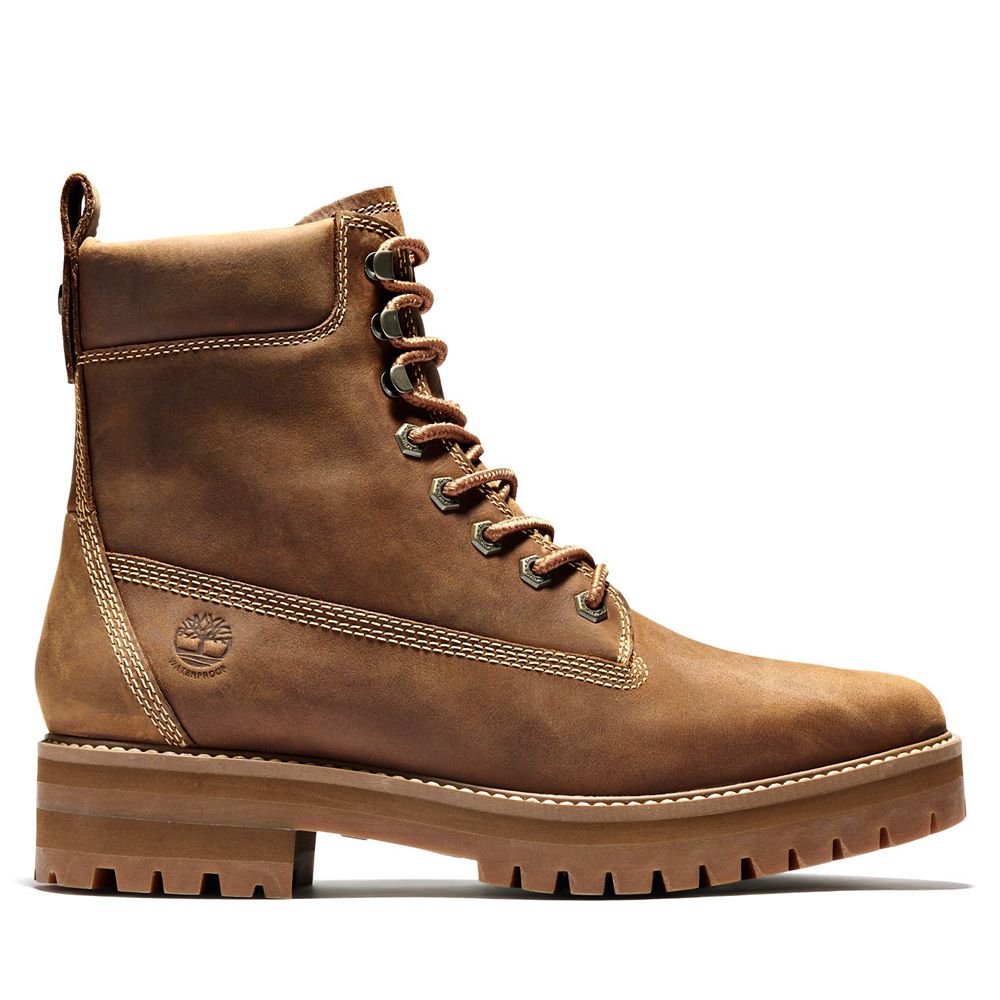 Botas de Nieve Timberland Hombre Courma Guy Ek+ Waterproof Marrones - Chile YVC-691842